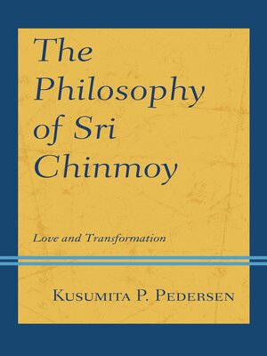 cover image of The Philosophy of Sri Chinmoy